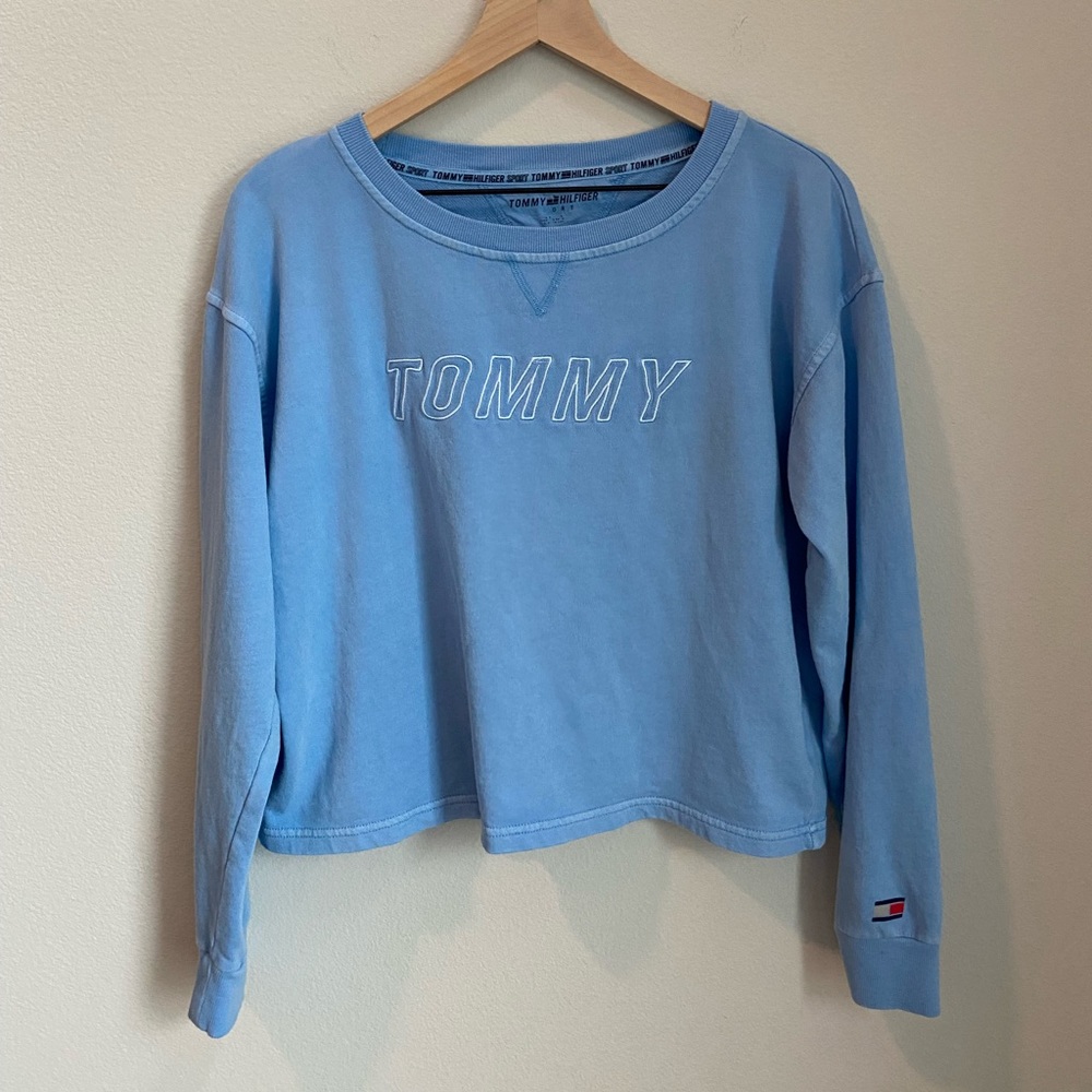 Tommy Long Sleeve Mid Cut Off Style size Small